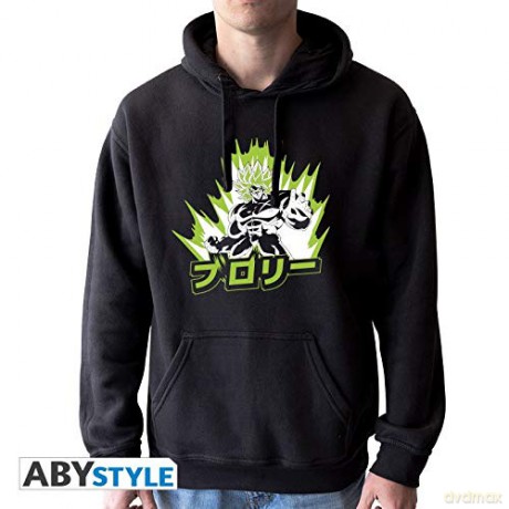 DRAGON BALL SUPER BROLY Sweat Broly man without zip black