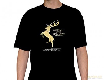 GAME OF THRONES T-shirt Baratheon man SS black basic (Gra o Tron) L