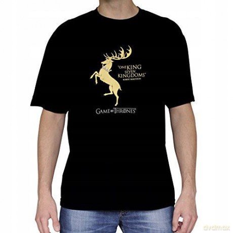 GAME OF THRONES T-shirt Baratheon man SS black basic (Gra o Tron) XL