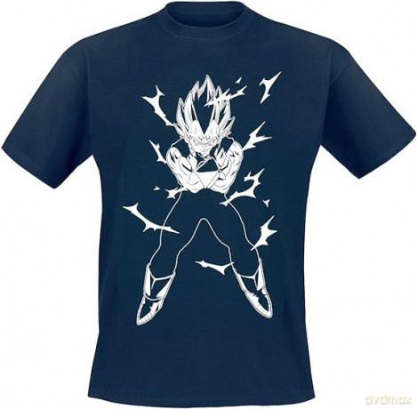DRAGON BALL T-shirt DBZ/Vegeta man SS navy basic S