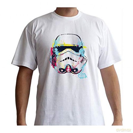 STAR WARS T-shirt Graphic Trooper man SS white basic (Gwiezdne Wojny) XXL
