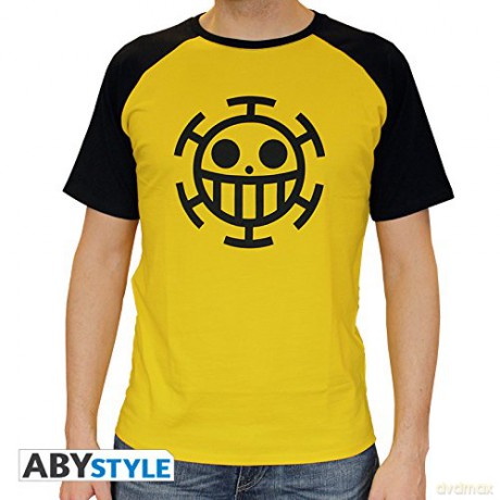 ONE PIECE T-shirt Trafalgar New World man SS black New fit XXL
