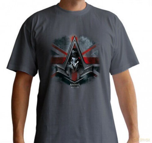 ASSASSIN'S CREED T-shirt Jacob Un. Jack man SS dark grey basic XL