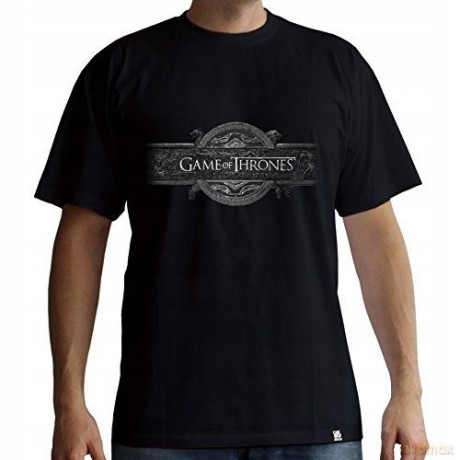 GAME OF THRONES T-shirt Opening Logo man SS black basic (Gra o Tron) M