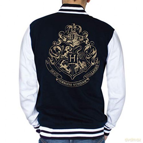 HARRY POTTER Jacket Hogwarts Men navy/white