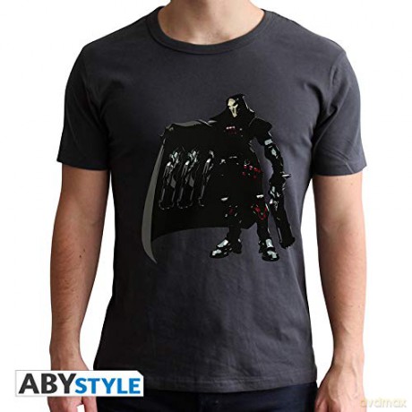 OVERWATCH T-shirt Reaper man SS black new fit L