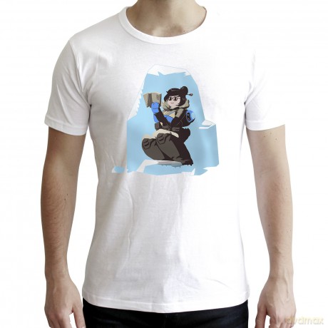OVERWATCH T-shirt Mei man SS white new fit L