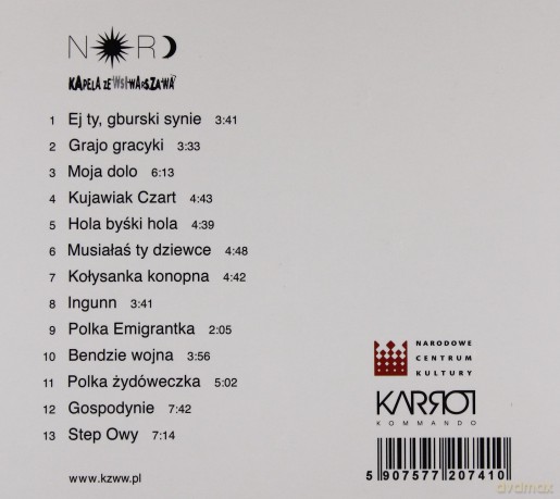 Kapela ze Wsi Warszawa: NORD (digipack) [CD]