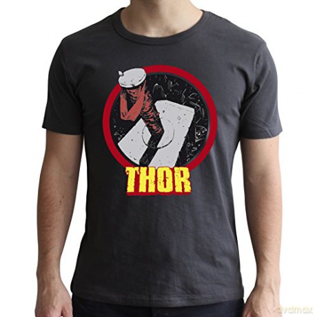 MARVEL T-shirt Thor man SS dark grey new fit L