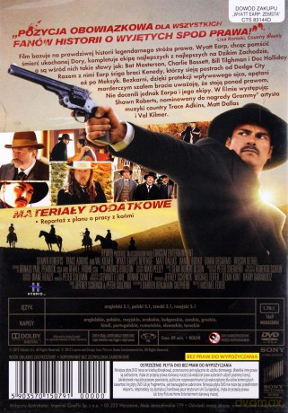 Wyatt Earp: Zemsta [DVD]