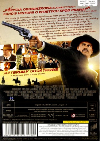 Wyatt Earp: Zemsta [DVD]