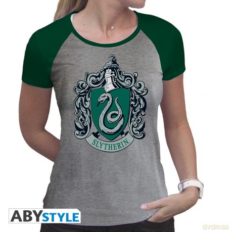 HARRY POTTER Slytherin premium T-shirt  damski L