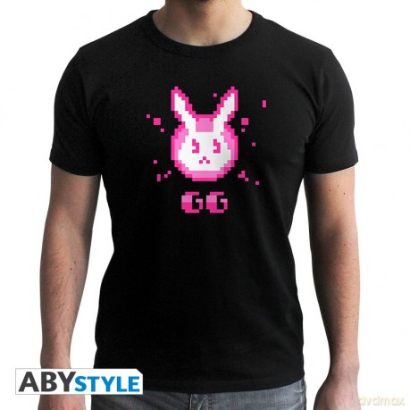 OVERWATCH T-shirt D.VA GG man SS black new fit M