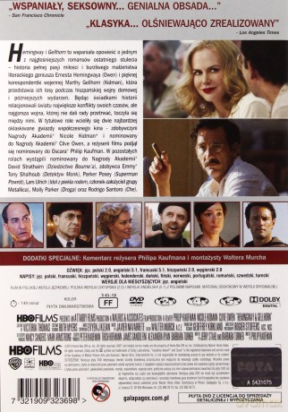 Hemingway & Gellhorn [DVD]