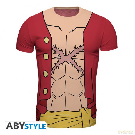 ONE PIECE Replica T-shirt Luffy New World man M