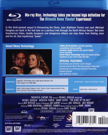 Klejnot Nilu [Blu-Ray]