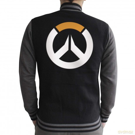 OVERWATCH Jacket Logo man black/dark grey