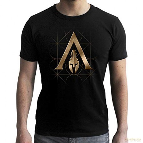 ASSASSIN'S CREED T-shirt Crest Odyssey man SS black new fit M