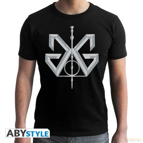 FANTASTIC BEASTS T-shirt Grindelwald man SS black new fit S