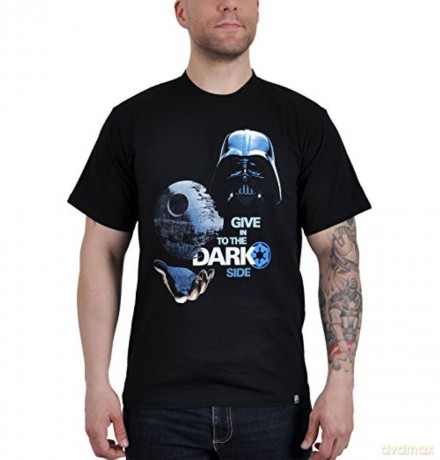 STAR WARS T-shirt Dark Side man SS black basic (Gwiezdne Wojny) XXL
