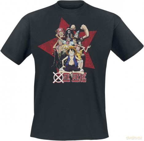 ONE PIECE T-shirt All Stars man SS black New Fit M