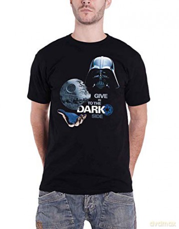 STAR WARS T-shirt Dark Side man SS black basic (Gwiezdne Wojny) XL