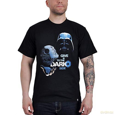 STAR WARS T-shirt Dark Side man SS black basic (Gwiezdne Wojny) M