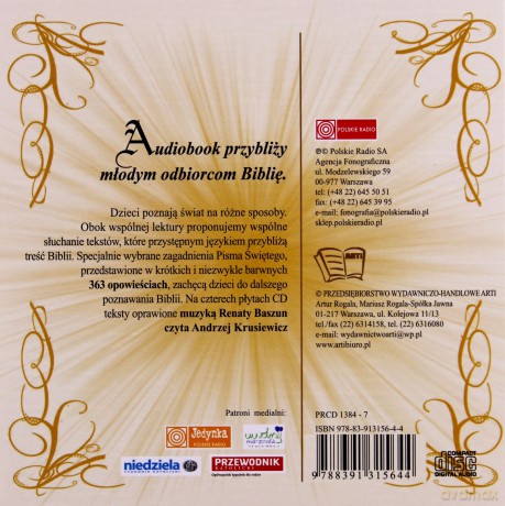 Opowieści Biblijne [AUDIOBOOK] [4CD]