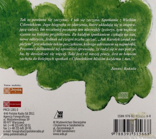 Jan Paweł II, czyli jak Karolek został papieżem - Joanna Krzyżanek (digipack) [AUDIOBOOK] [2CD]
