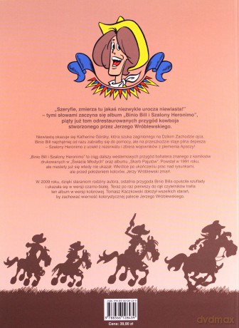 Binio Bill i Szalony Heronimo - Jerzy Wróblewski [KOMIKS]