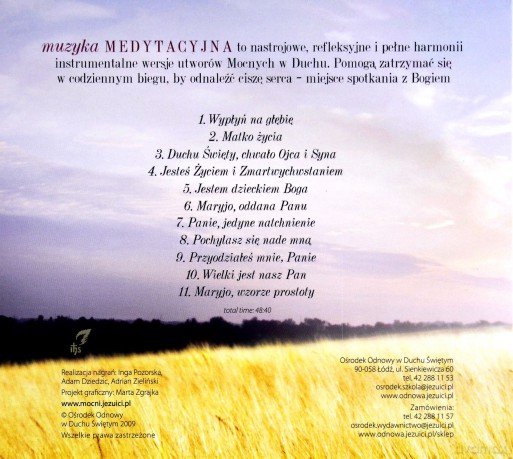 Mocni w Duchu: Muzyka medytacyjna 2 [CD]