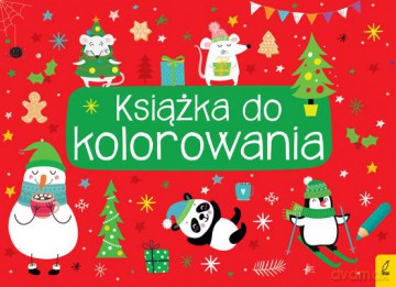 Książka do kolorowania z bałwankiem [KSIĄŻKA]