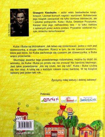 Kuba i Buba, czyli awantura do kwadratu - Grzegorz Kasdepke [KSIĄŻKA]