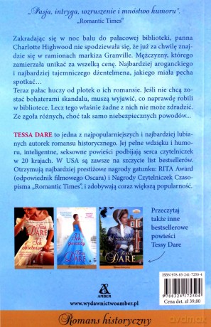 Miłosne szyfry - Tessa Dare [KSIĄŻKA]