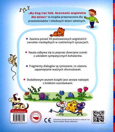 My Dog Can Talk. Rozmówki angielskie dla dzieci [KSIĄŻKA]