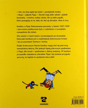 Pippi nie chce być duża i inne komiksy - Astrid Lindgren, Ingrid Vang Nyman [KOMIKS]