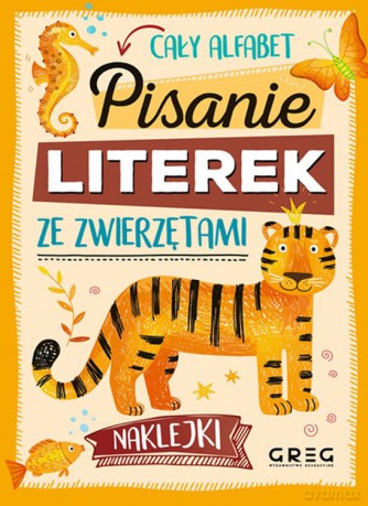 Pisanie literek ze zwierzętami - Daria Widermańska-Spala [KSIĄŻKA]