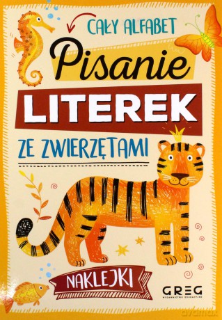 Pisanie literek ze zwierzętami - Daria Widermańska-Spala [KSIĄŻKA]