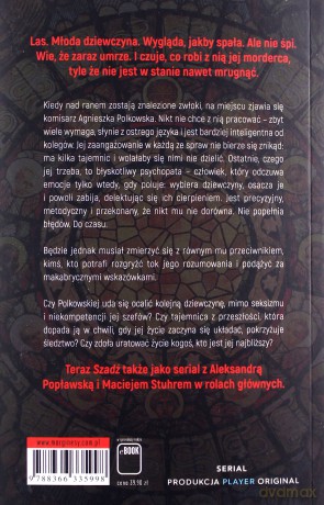 Szadź okładka filmowa - Igor Brejdygant [KSIĄŻKA]