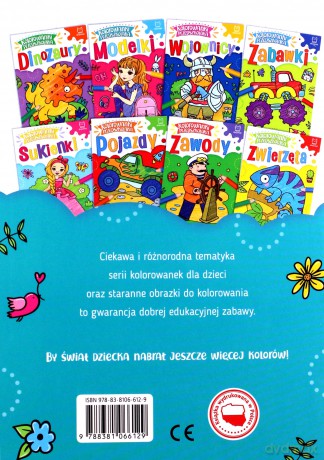 W bajkach. Kolorowanki przedszkolaka - Agnieszka Bator [KSIĄŻKA]