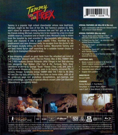 Tammy and the T-Rex (Młody T-Rex) [Blu-Ray 4K]+[Blu-Ray]