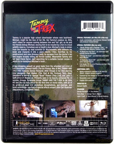 Tammy and the T-Rex (Młody T-Rex) [Blu-Ray 4K]+[Blu-Ray]