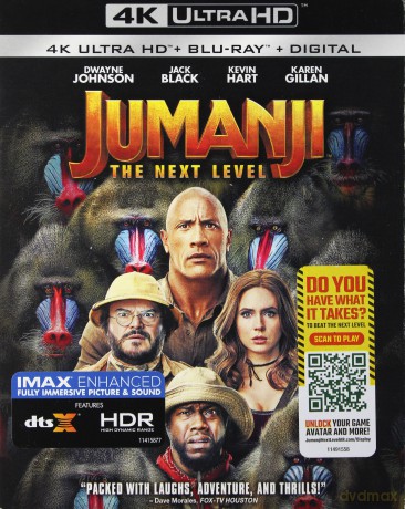 Jumanji: The Next Level (Jumanji: Następny poziom) [Blu-Ray 4K]+[Blu-Ray]