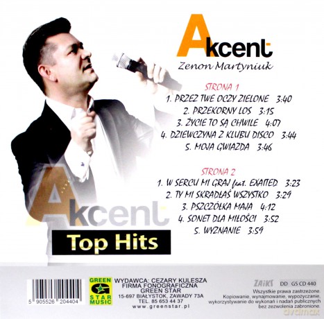 Zenon Martyniuk: Top Hits [Winyl]