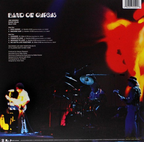 Jimi Hendrix: Band Of Gypsys (Red) [Winyl]