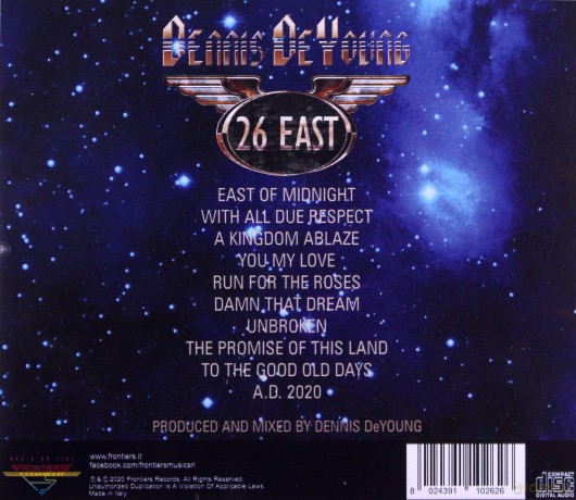 Dennis Deyoung: 26 East Vol 1 [CD]
