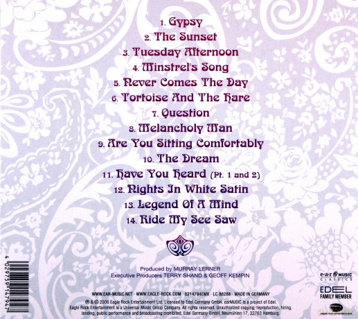 The Moody Blues: Live At The Isle Of Wight 1970 (digipack) [CD]