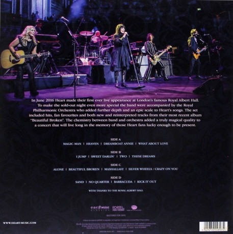 Heart: Live At The Royal Albert Hall [2xWinyl]
