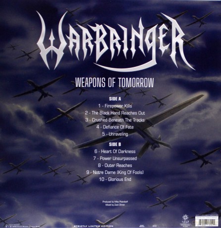 Warbringer: Weapons Of Tomorrow [Winyl]