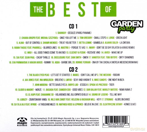 The Best Of Garden Party [2CD]